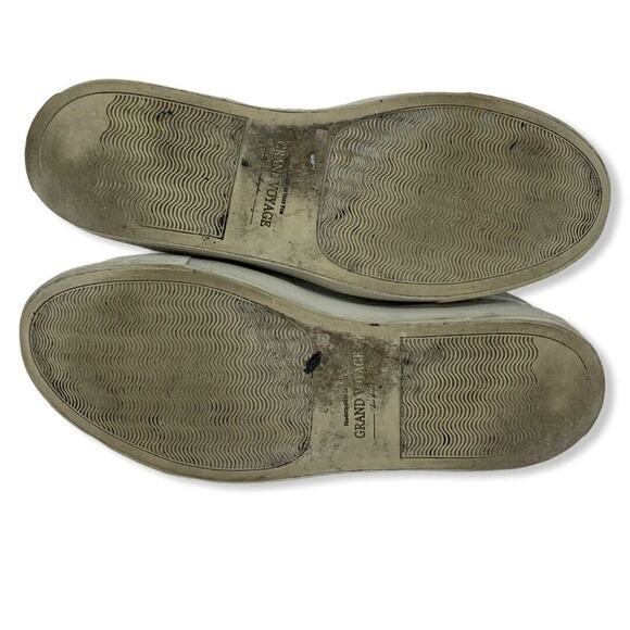 The Avedon Grand Voyage White‎ Leather Sneaker 9 - Picture 8 of 11